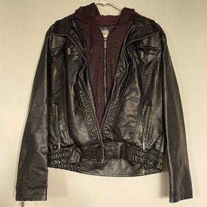 Faux Leather Jacket